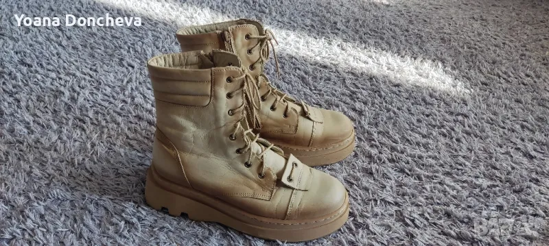 боти ест кожа 40 н, снимка 1