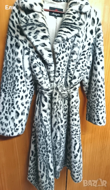 Палто леопардов принт, снимка 1