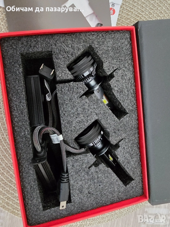 Нови Led крушки H7 6000К, снимка 1