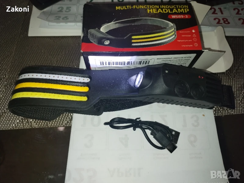 LED Фенерче за глава, снимка 1
