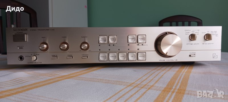 Предусилвател Luxman C-03 Class A , снимка 1