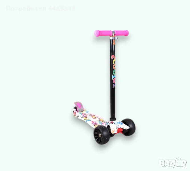 Тротинетка със светещи колела, снимка 1