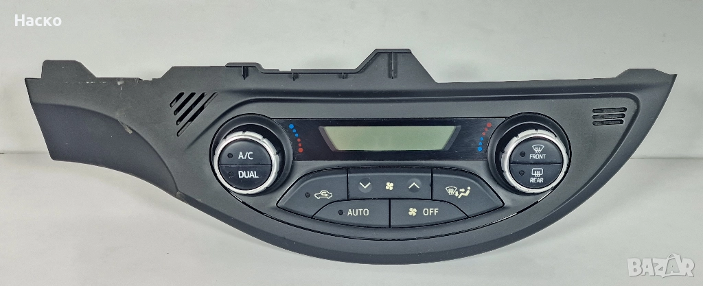 Панел Управление Климатик Климатроник Toyota Yaris P13 Hybrid Тойота Ярис Хибрид П13 2017-2019, снимка 1