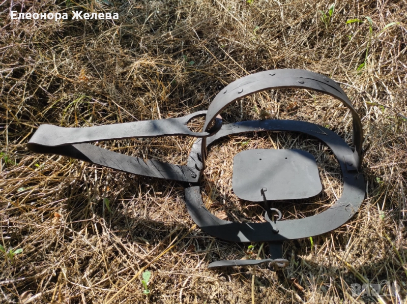 Ловен капан със зъби за лисици, вълци, язовци, чакали, снимка 1