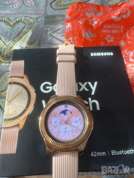 Смарт часовник Samsung Galaxy Watch 42 mm, златист, снимка 1