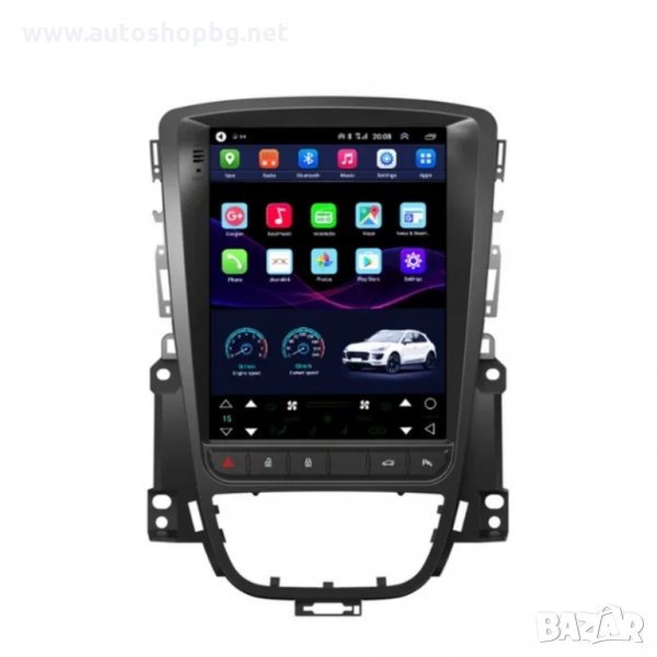 OPEL ASTRA J 2009 - 2015 ВЕРТИКАЛНА НАВИГАЦИЯ TESLA STYLE, снимка 1