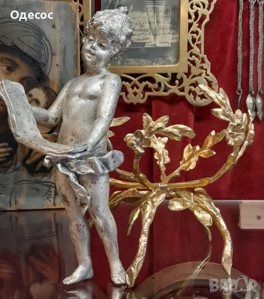 Старинна италианска фигура 19 в., снимка 1