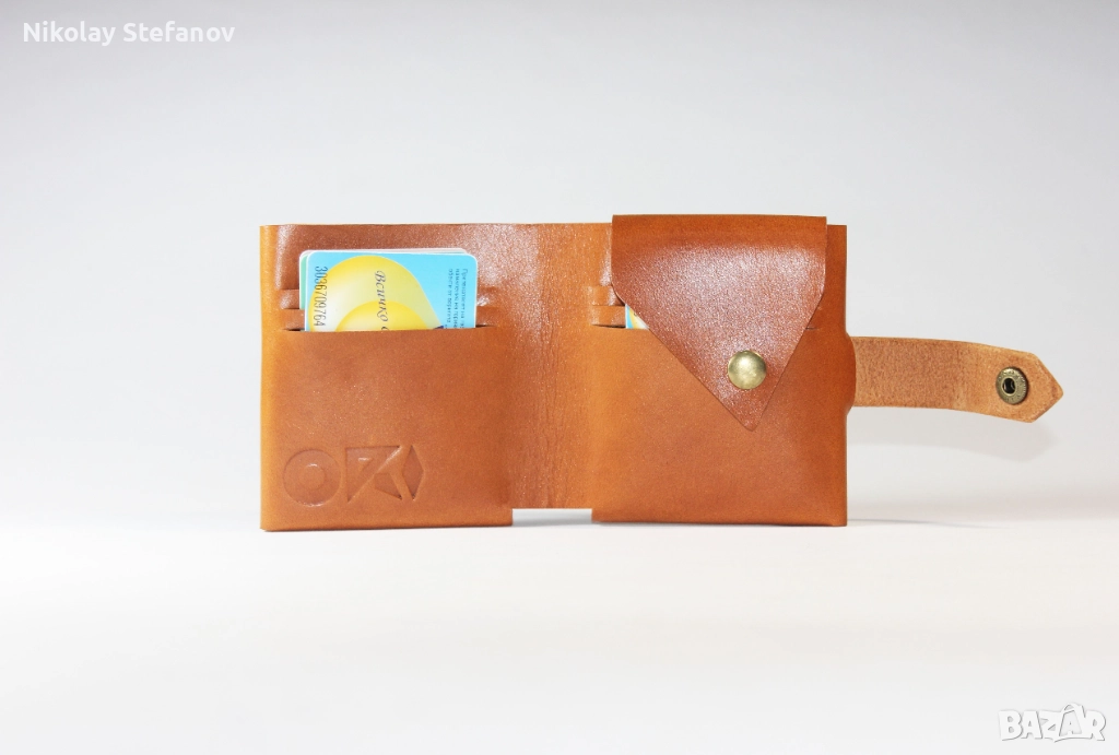 Вертикален оригами портфейл , снимка 1