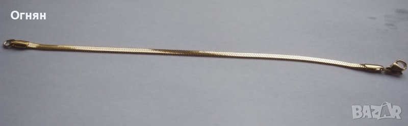	Гривна, класическа, тип змийска плетка, снимка 1