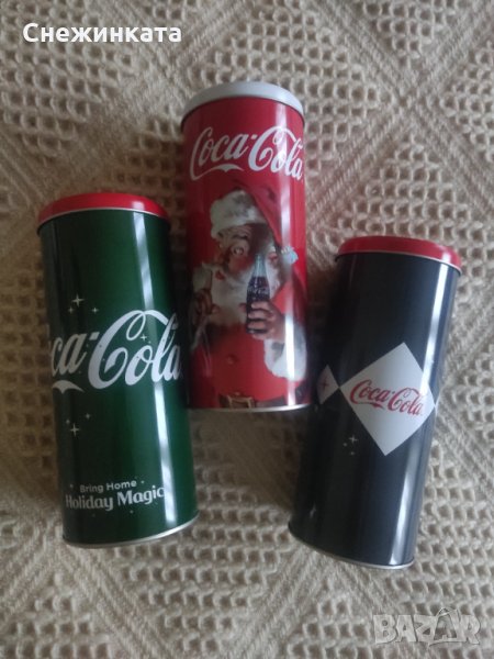 Метална кутия Кока Кола/Coca Cola-3,50лв/броя, снимка 1