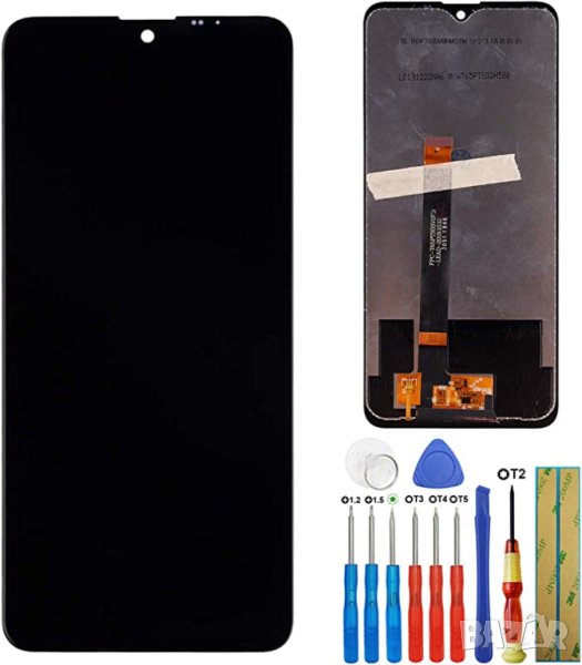 Дисплей за LG K50S, черен, снимка 1