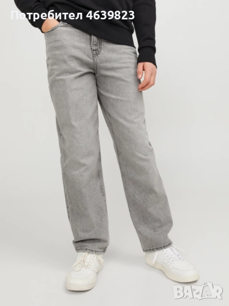Сиви дънки-мъжки , снимка 1