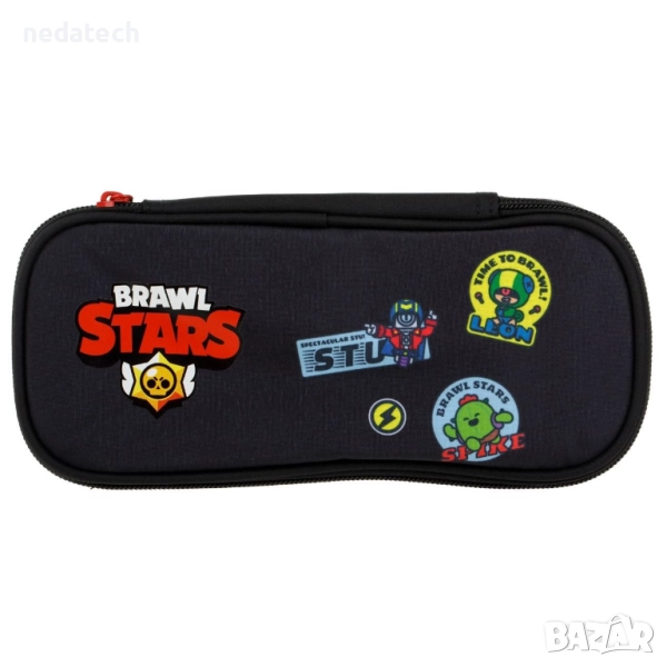 Несесер Brawl Stars, Черен, 23x5x10см., снимка 1