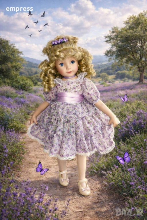 Порцеланова кукла Dianna Effner Lavender , снимка 1