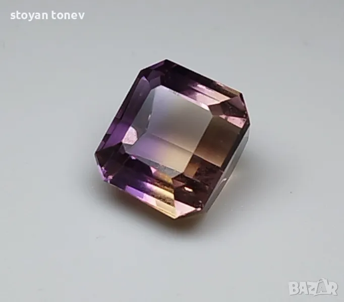Аметрин с наситен цвят и VVS чистота - 5кт.! Нов!, снимка 1