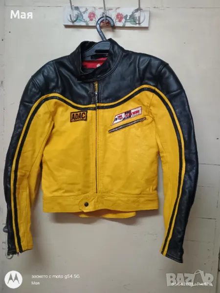 Дамско мото яке Dainese -кожа,  размер М/Л- 52, снимка 1