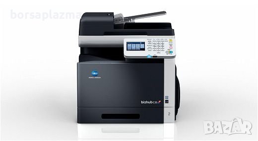 Konica Minolta Bizhub C35 цветно мултифункционално устройство - принтер, скенер, копир, факс, формат, снимка 1