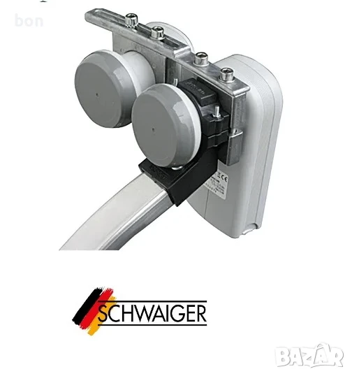 Двойна скоба за конвектори SCHWAIGER UH40, снимка 1