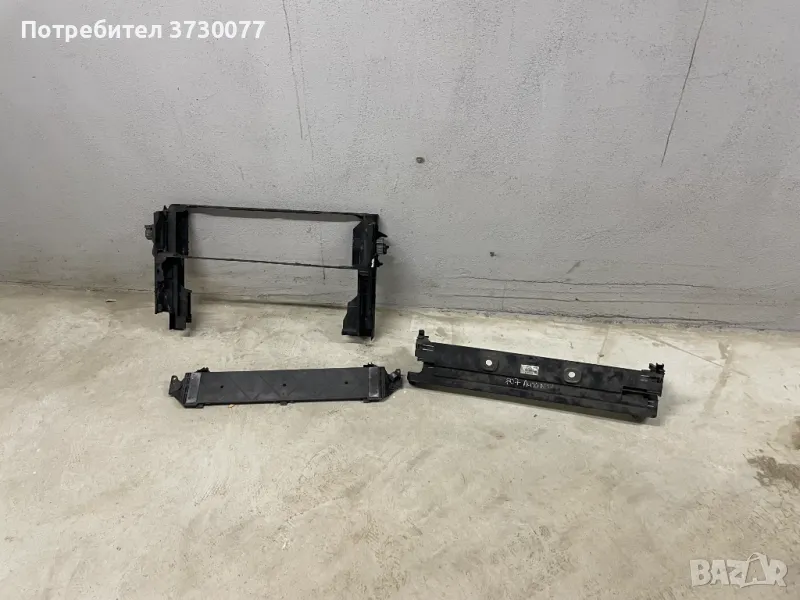 BMW F10 F11 F07 F01 F02 F06 F12 F13 стойка радиатори и перка охлаждане, снимка 1