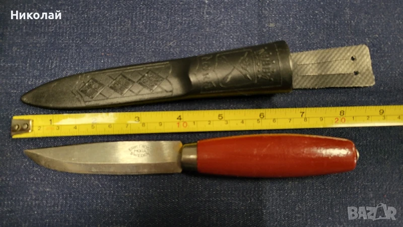 Стар скандинавски нож, финка Швеция 7, снимка 1