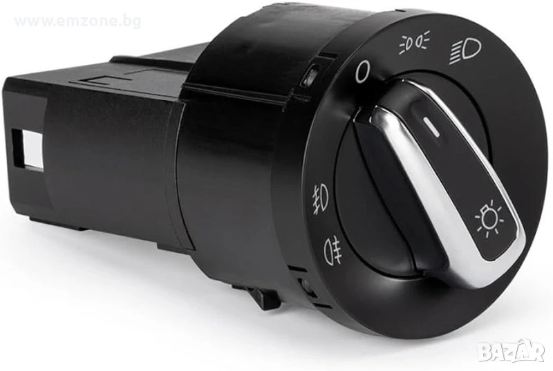 Бутон / Ключ за светлини фарове на VW Passat Bora Golf 4 IV Polo Sharan, Seat Alhambra, 3BD941531, снимка 1