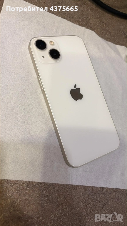 Iphone 13-128GB Бял, снимка 1