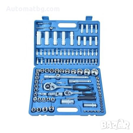 Гедоре ZHONGXIN TOOLS Комплект инструменти в куфар 1/4"&1/2 108 части 1/4"&1/2, снимка 1