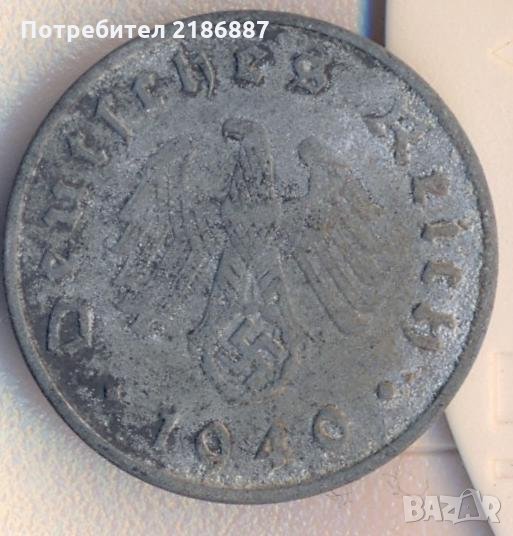 Германия 10 райхспфенига 1940а, снимка 1
