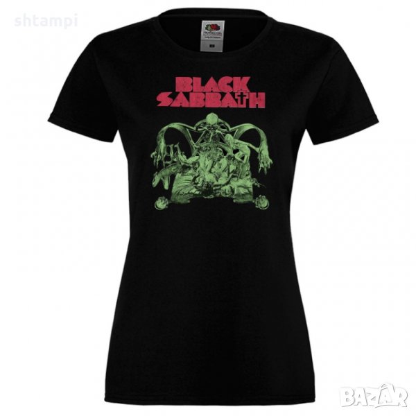 Дамска тениска Black Sabath 8, снимка 1