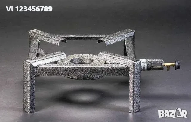 Български газов котлон, пиростия, саджак с горелка 9 КВт, снимка 1