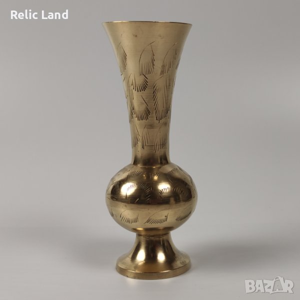 Малка ваза месинг, снимка 1