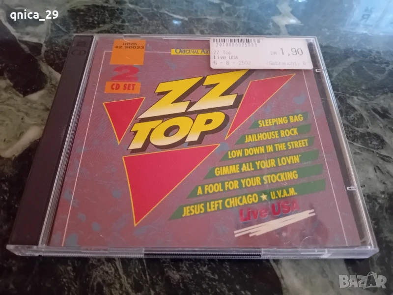 ZZ TOP - Live in USA, снимка 1