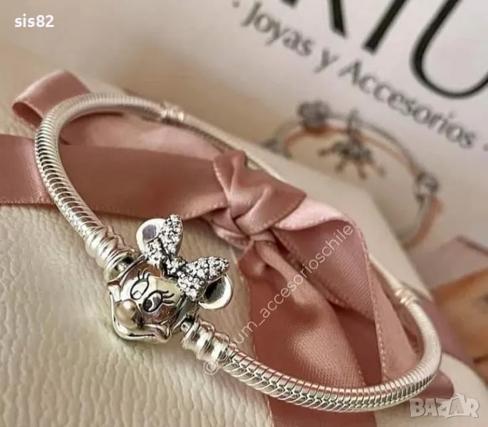 Сребърни гривни с печат Panda , снимка 1