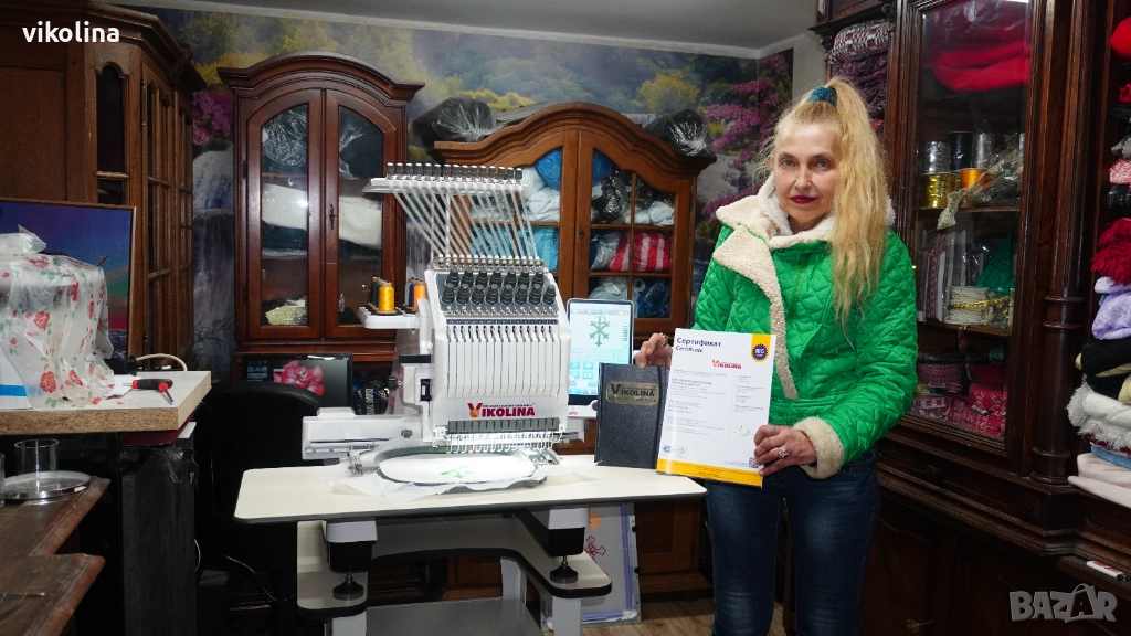 Бродировъчна машина  360 мм .х 200 мм. Нов модел , снимка 1