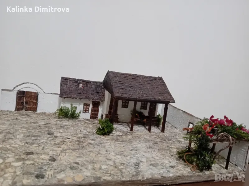 Ръчно изработен макет на къща-музей В.Левски-гр.Карлово., снимка 1