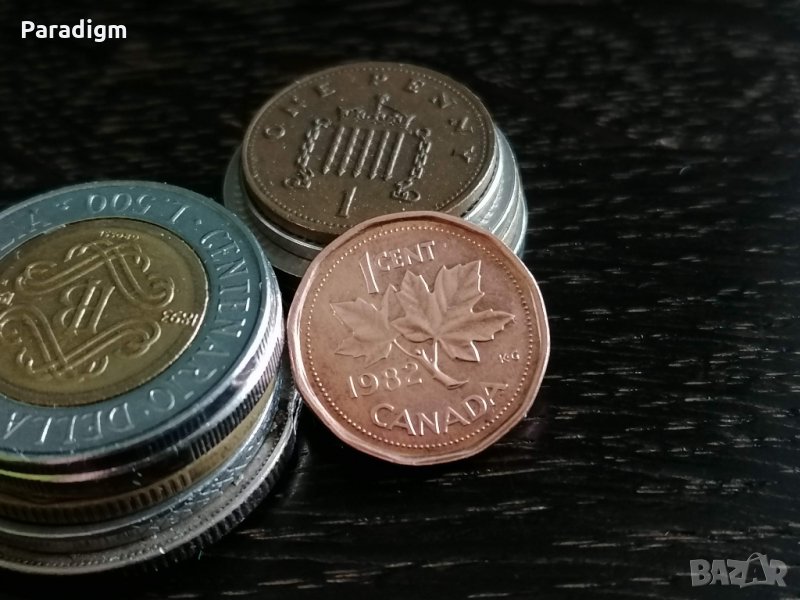 Монета - Канада - 1 цент | 1982г., снимка 1
