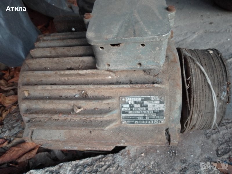 Електромотор елпром 1.1 KW, снимка 1