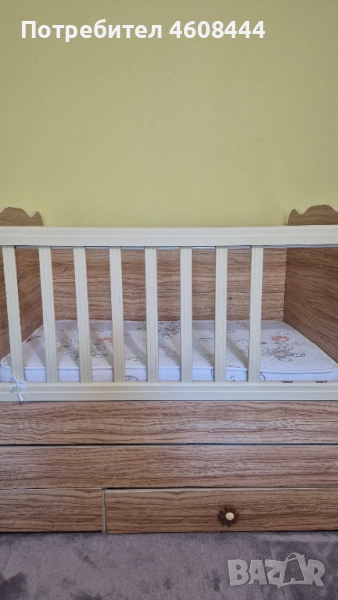 Трансформираща бебешка кошара+ матрак, снимка 1