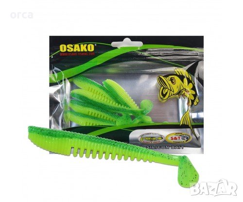 Силиконова рибка Osako Avaruna – мощна примамка за щука и бяла риба, снимка 1