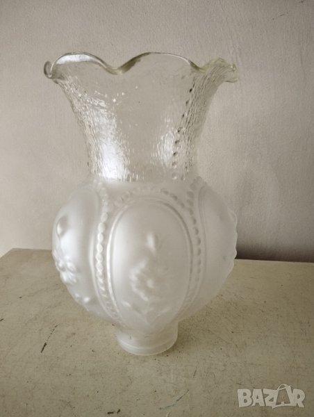 бароково стъкло за лампа,полилей, снимка 1