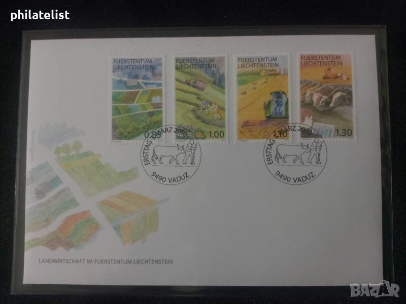Лихтенщайн 2010 г. - FDC, снимка 1
