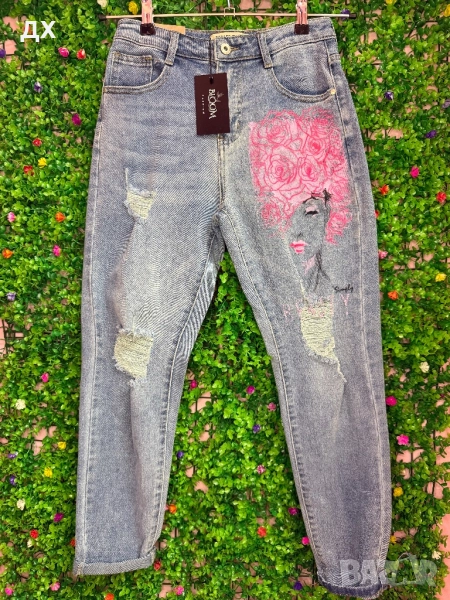 Дънки с висока талия, снимка 1