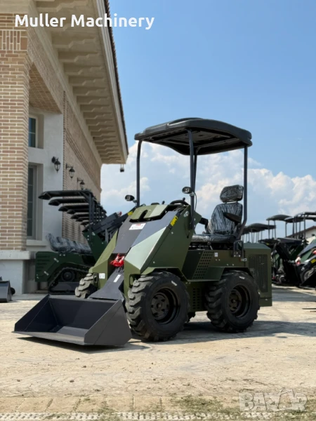 Мини Челен Товарач Мuller S1.2 (Гуми) | Гаранция | Изплащане | Багер, снимка 1
