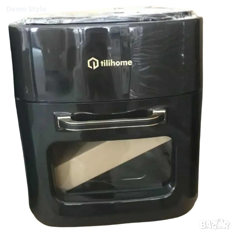 Електрически фритюрник с горещ въздух,обем 15 л., таймер + touch-screen, снимка 1