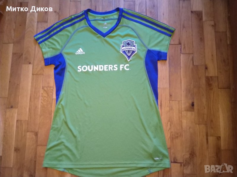 Футболна тениска маркова на Адидас на Сиатъл Соундерс МЛС на САЩ размер реален С, снимка 1