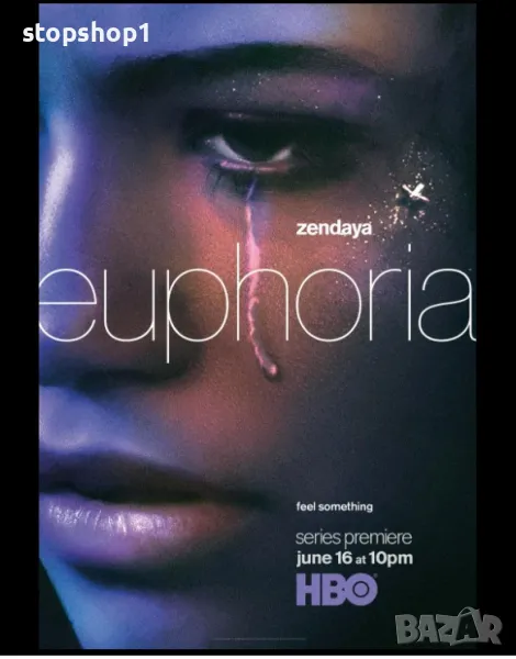 Euphoria Zendaya poster Постер плат 43х28см, снимка 1