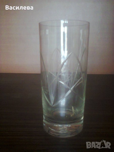 Комплект 6 чаши калиево стъкло, снимка 1