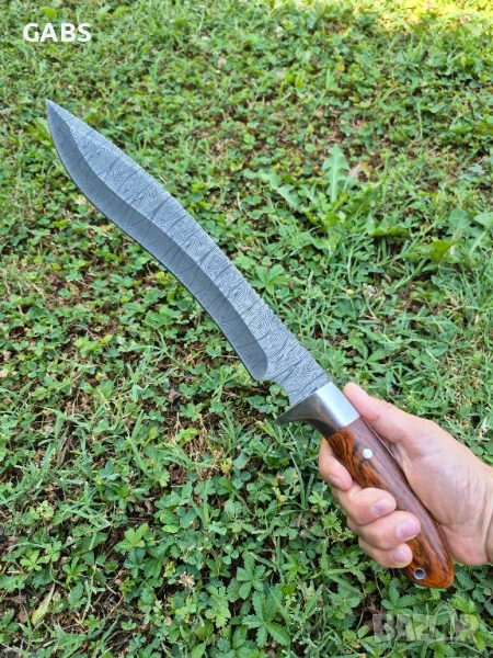 Голям ловен нож с кожена кания,LN452, снимка 1