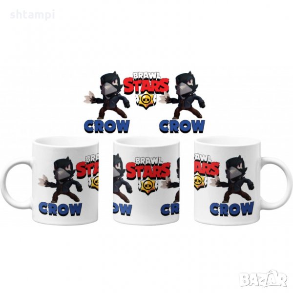 Чаша Brawl Stars Crow 3 Brawl Stars, снимка 1