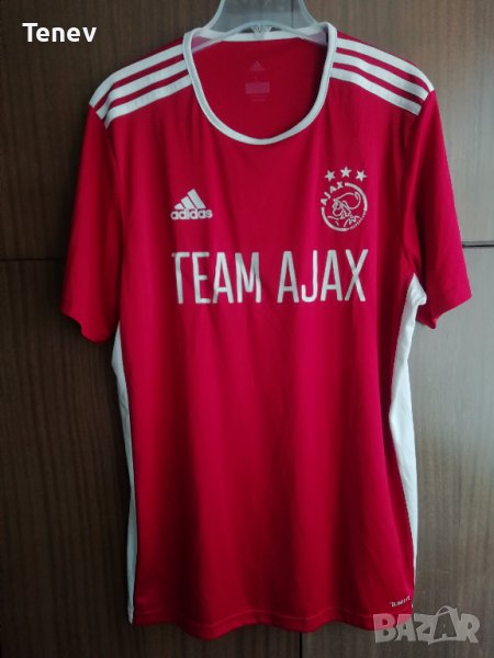 Ajax Amsterdam Adidas оригинална фланелка тениска Аякс L, снимка 1